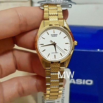 all gold casio