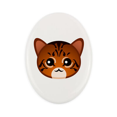 Toyger Grab Plate With A Cat Art-Dog