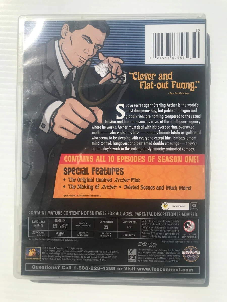 Archer season 1 free hot sale