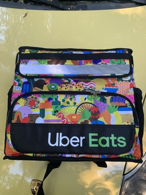 Uber Eats Limited Edition Artist Insulated Food Delivery Bag *RARE* Melanie   eBay