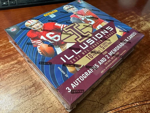 2023 Panini Illusions FOOTBALL Factory Sealed Hobby Box