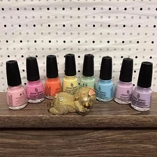 China Glaze Pastel 2017 Collection NEW Nail Polish Nail Lacquer #83976 - #83983