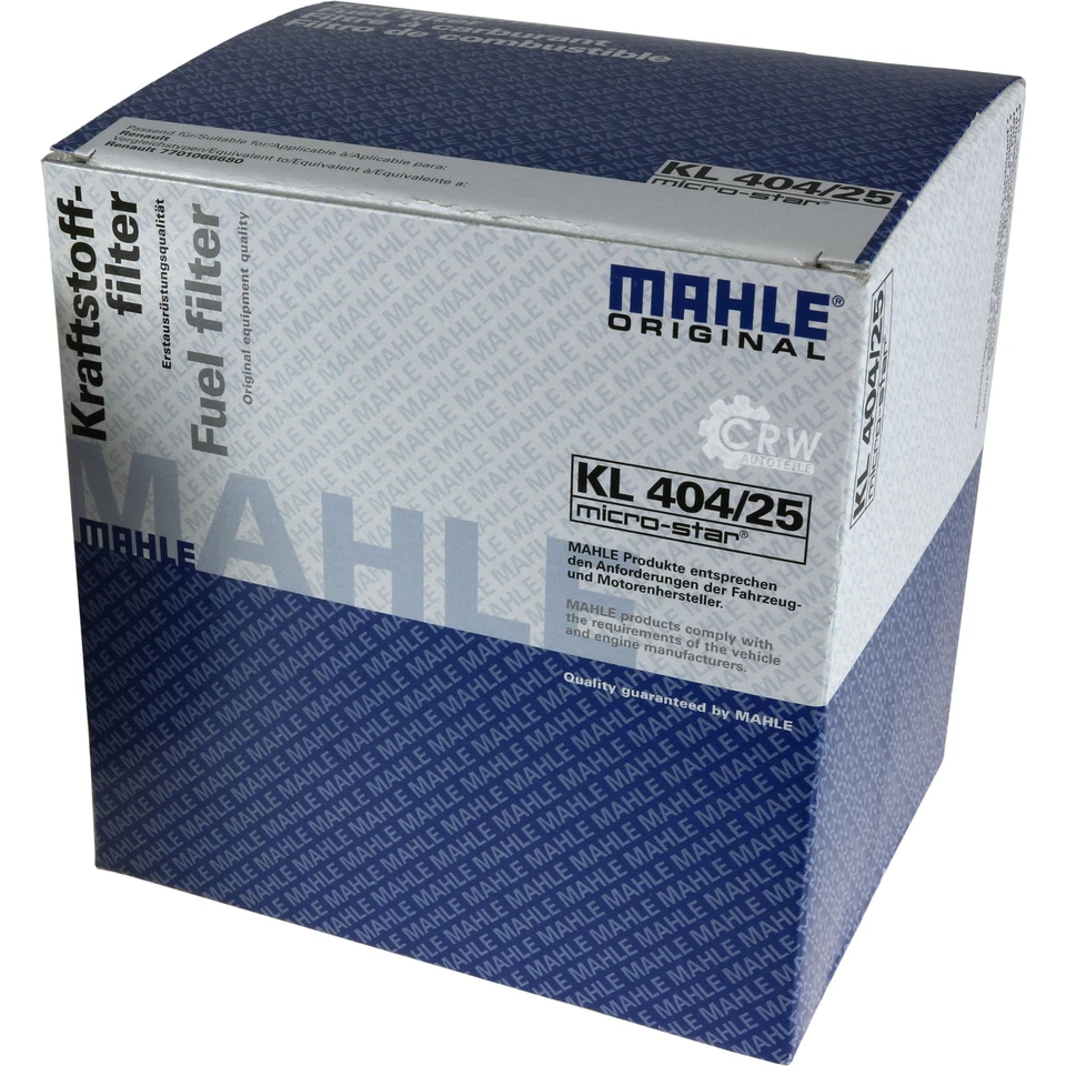 10x MAHLE KL 404/25 filtro de combustible filtro de combustible para Dacia Logan MCV KS_ - Imagen 3 de 4