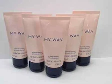 GIORGIO ARMANI MY WAY PERFUMED SHOWER GEL 1.7 OZ (LOT OF 5)