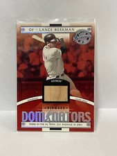 2001 Donruss Class of 2001 Diamond Dominators #DM2 Lance Berkman Bat 715/725