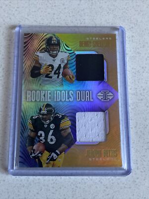 2019 Illusions Rookie Idols Dual Benny Snell Jr/Jerome Bettis STEELERS