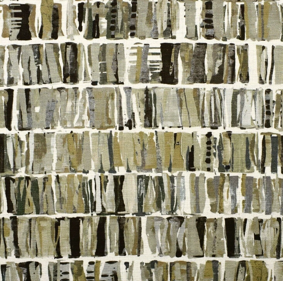 Swavelle Mill Creek FESTIVE Geometric FOG MIST织物枕头缝纫织物BTY — 第 3/4 张图片