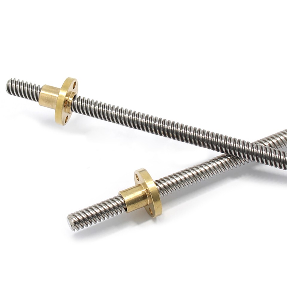 Vis Trapézoïdales à Filet Droit - Choix Des Pas T10 à T20 Pour Projets CNC Ou Mécaniques