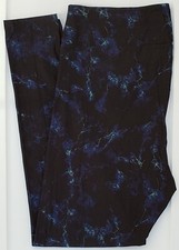 TC2 LuLaRoe Tall  Curvy2 Leggings Black Marbled Rare Print NWT U34