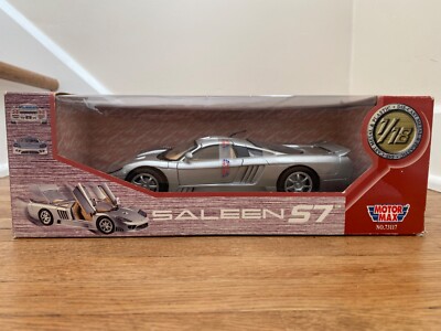 MOTOR MAX Saleen S7 Silver 1:18 Die Cast No. 73117