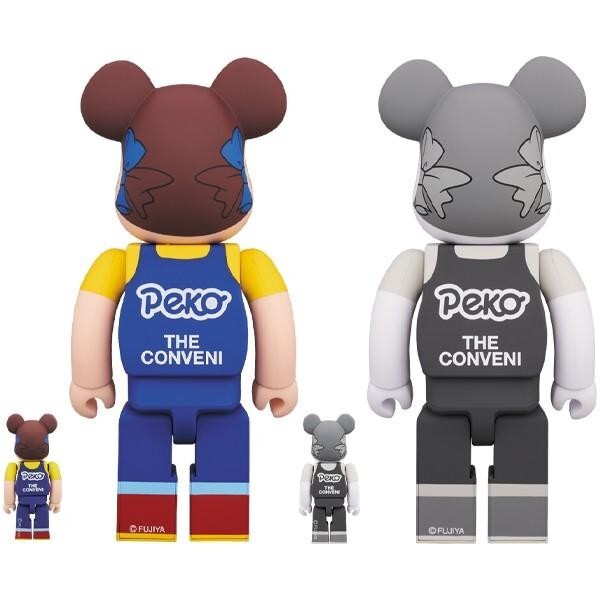 THE CONVENI MILKY BE@RBRICK100％400％ ブラック（MEDICOM TOY