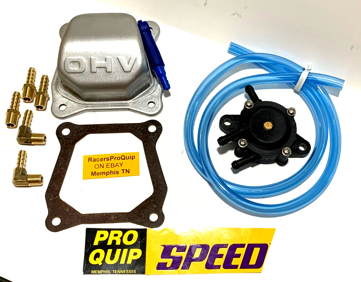 MiniBike Kart Clone Honda Engine Fuel Pump Race Vent Kit w/Fittings 24hrShip USA eBay