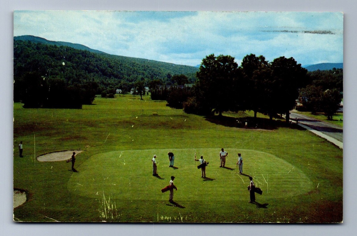 1962 Wentwoth Hall, Golf Course, Action, Jackson, New Hampshire NH Postcard  P4 | eBay