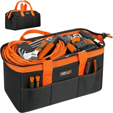 Tool Bag,14 inch Heavy Duty Storage Bag with Handles,Double Layer 600D Polyester