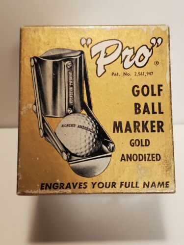 Pro Golf Ball Marker nr 4800 w oryginalnym pudełku - Zdjęcie 1 z 8