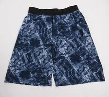 Lululemon Men's Activewear Short City Sights Caspian Blue Size M