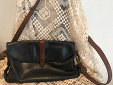 Cynthia Rowley Purse Leather Brown Shoulder Strap Removeable