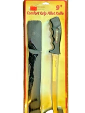 Bass Pro Shop 9" XPS Fillet Knife with Sheath and sharpener