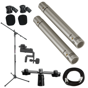 Samson-C02-Pencil-Condenser-Microphones-Mic-Stand-Microphone-Accessories