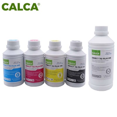 DTF Direct to Transfer Film Ink Epson Water-based DTF Inks C M Y K x 500ml, W 1L