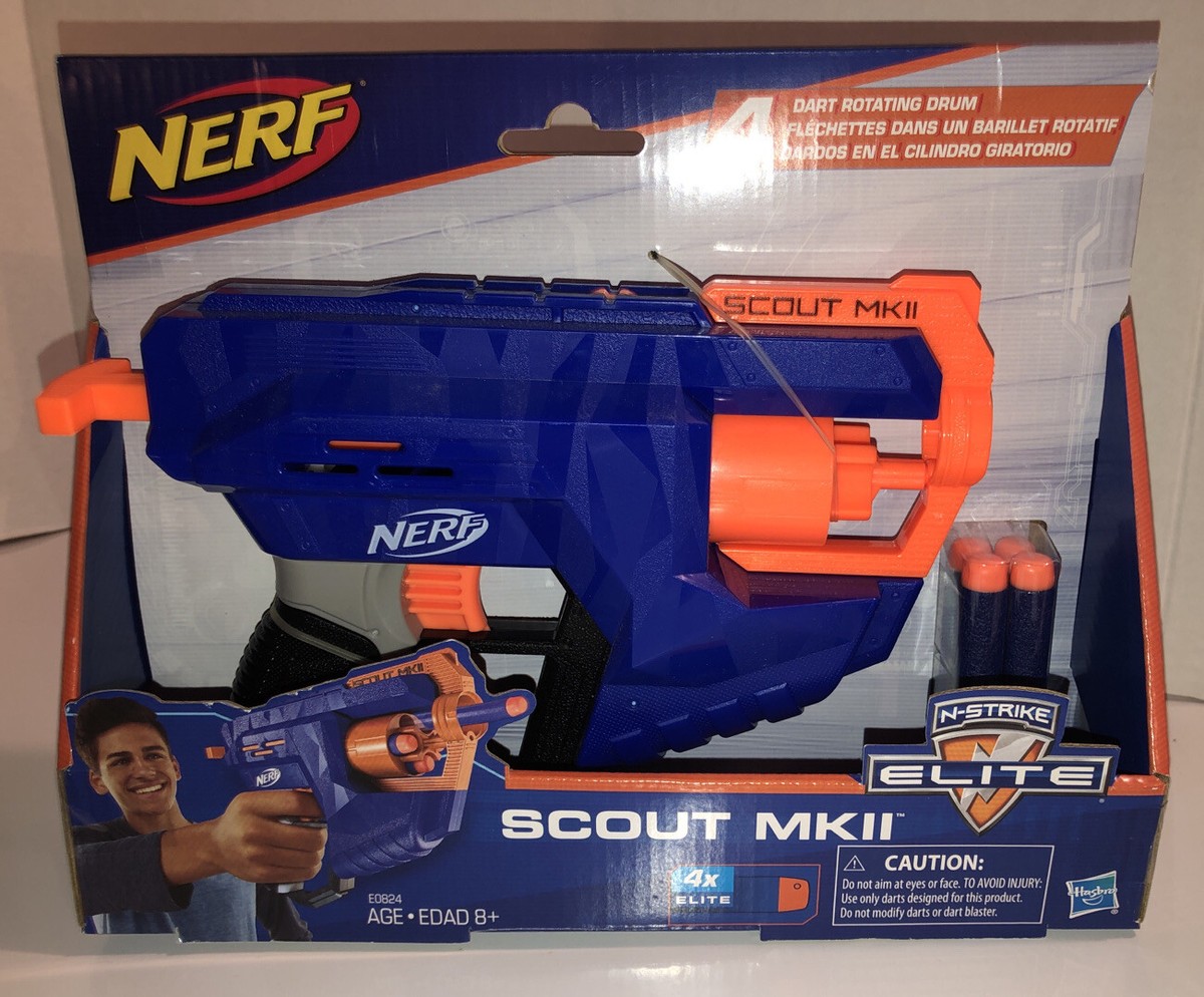 Brand New NERF SCOUT MKII N-STRIKE ELITE NERF TOY GUN F2 (MK2) w