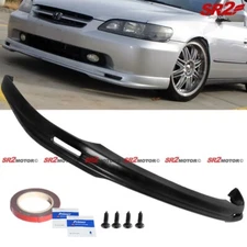 FOR 98-02 Honda Accord Sedan MUG-en Style PU Front Body Bumper Lip Kit Spoiler