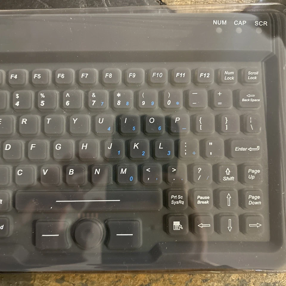 AVS Gear JH-IKB85 Mini silicone slim industrial,washable Waterproof keyboard - Image 4 of 4