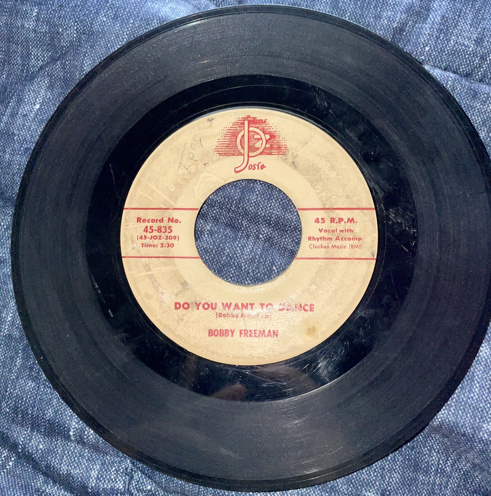 Bobby Freeman Do You Want To Dance Josie Records 7” 45RPM | eBay