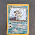 Pokémon Dark Blastoise Team Rocket Holo Rare English Pokémon TCG Card #3/82 2000