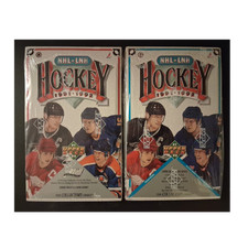 Upper Deck 1991-92 NHL Hockey 2 Sealed Boxes Gretzky Hull 1 Include High Series