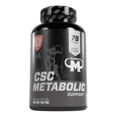 (EUR 151,48 / kg) Mammut CSC Metabolic Support Kapseln 150 Stk. Grüntee,