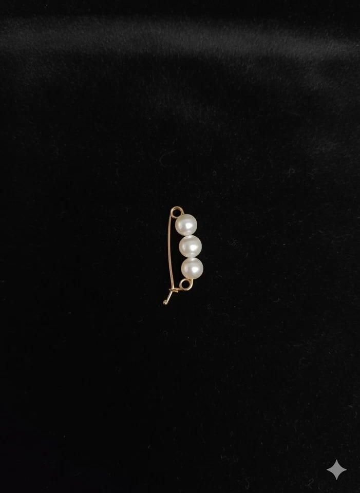 4.5mm Cultured Pearl Shortener Clasp | 14k Yellow Gold | Pearl Enhancer | - Image 4 of 4