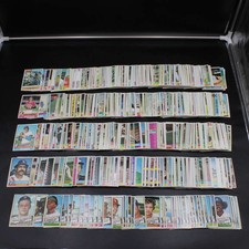 1976 Topps Baseball Near Complete Set with Traded Missing 21 VGEX/EX M575
