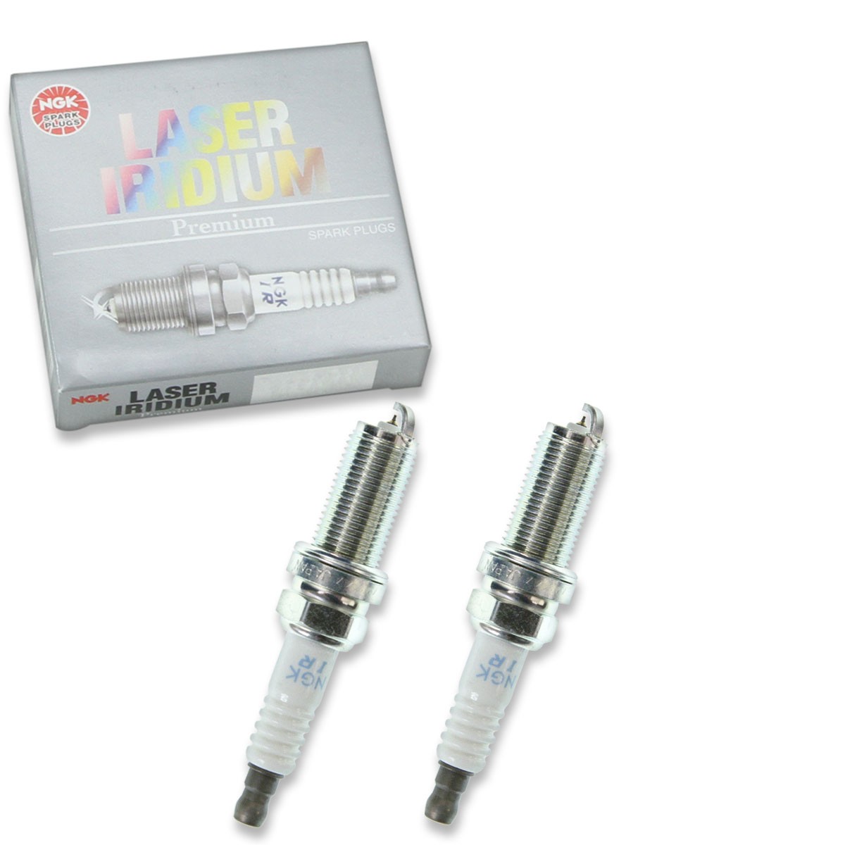 2 pc NGK 7913 SILFR6A Laser Iridium Spark Plugs for PKH20TT IKH20TT 4704 ny