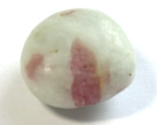 RUBELLITE (PINK TOURMALINE in MATRIX TUMBLESTONE - 2.1 x 2.1 cms 10.69  gms   #4