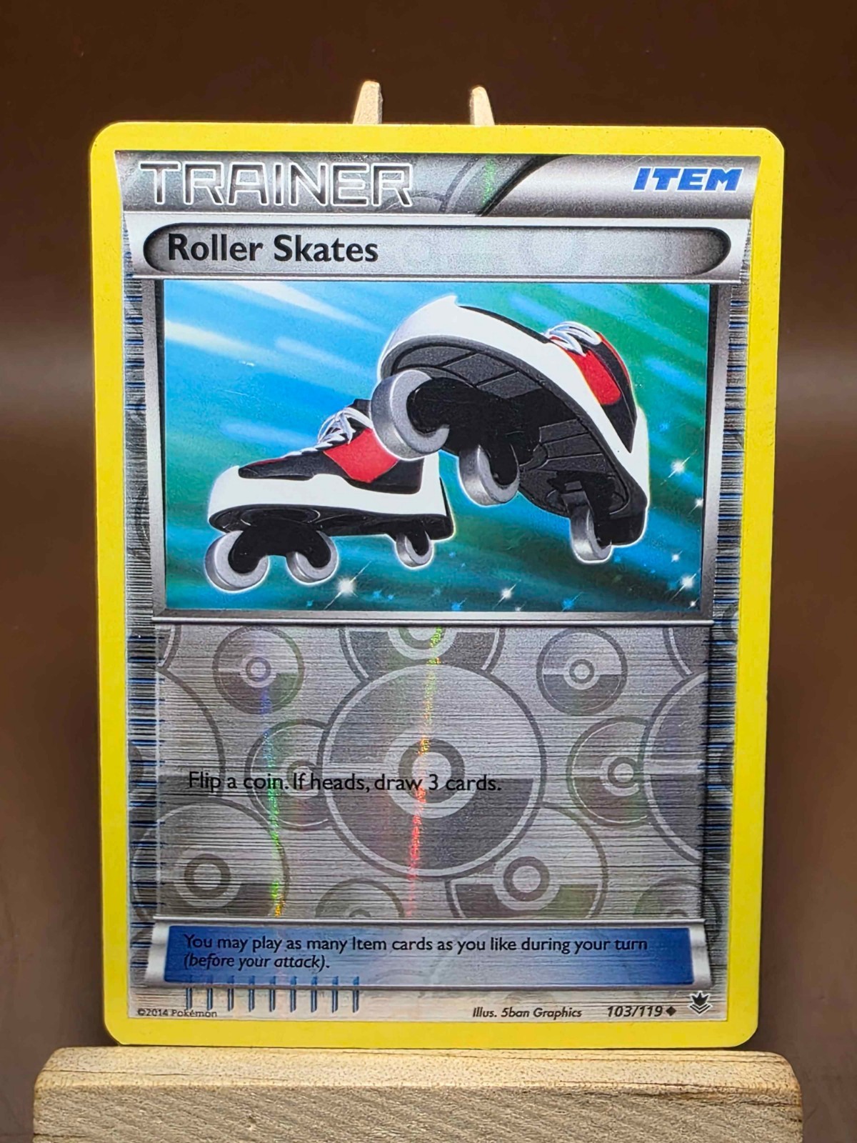 Roller Skates 103/119 Pokemon Reverse Holo XY Phantom Forces