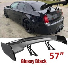 For Chrysler 300 300c 300s Gloss Black 57in Rear Spoiler Wing Truck Gt Style For Chrysler 300 300c 300s Gloss Black 57in Rear Spoiler Wing Truck Gt Style