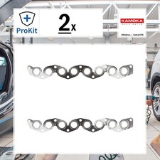 2x ORIGINAL® Kamoka Dichtung, Abgaskrümmer für Ford FIESTA V C-MAX Ford