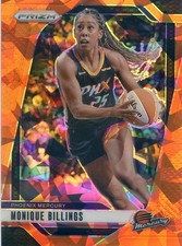 2024 Panini Prizm WNBA MONIQUE BILLINGS #120 ORANGE ICE PRIZM MERCURY
