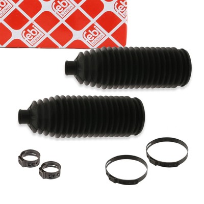 2x febi Lenkmanschette für VW GOLF 4 R32 AUDI S3 8L1 TT 8J OPEL ASTRA J vorne
