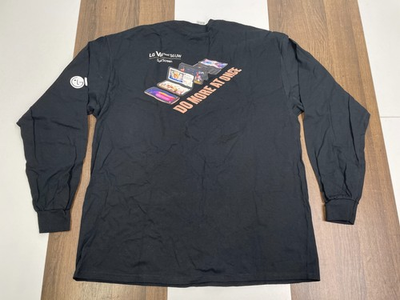 #ad Vintage Size XL Black LG V60 Cell Phone Promo Shirt Do More At Once Thinq 5G UW $8.00