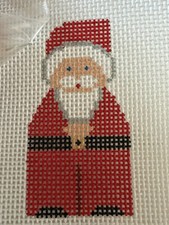 STITCH ITS Santa Claus Father Christmas Angel 13m Needlepoint Canvas
