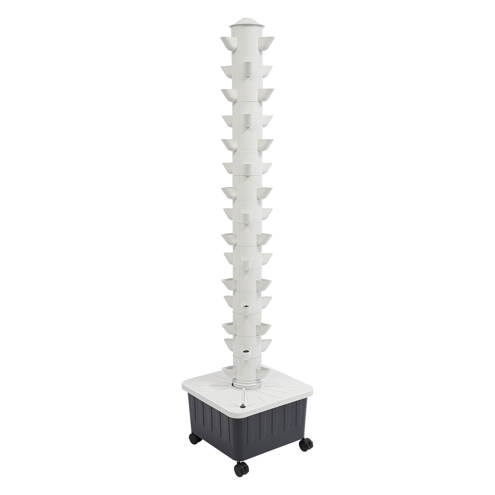 Vertical 45-Pots Hydroponics Tower Set Hydroponic Growing System Home Gardening