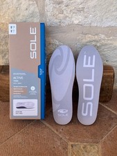 SOLE Active Thin Orthotic Insoles Plantar Fasciitis Arch Support - M 8/ W 10
