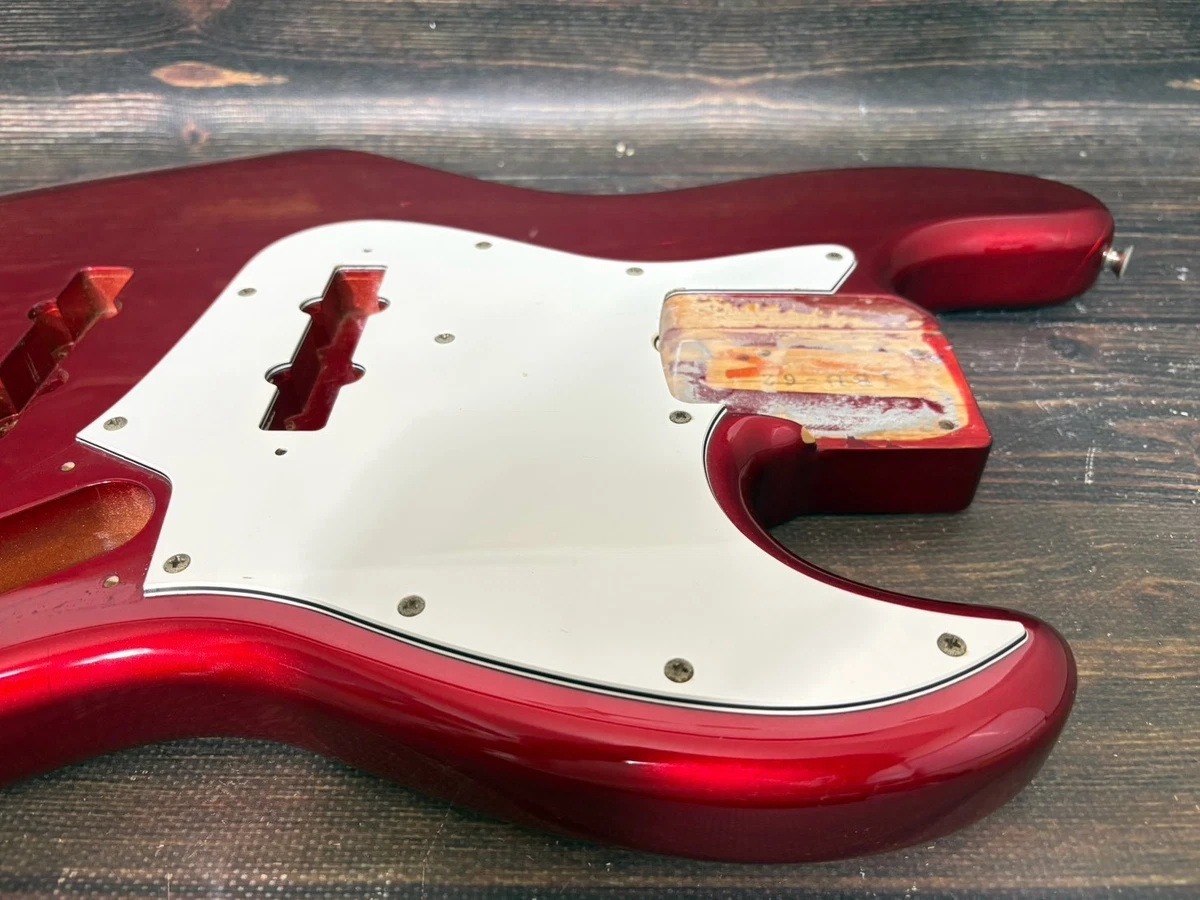 1993-94 Fender Japan JB62 Jazz Bass Body Candy Apple Red w/Plate MIJ as is