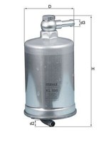 Mahle KL 599 Kraftstofffilter FüR Audi