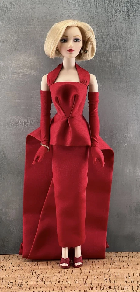 ÚNICO Personalizado De Colección Rescate en Rojo Muñeca Gene Marshall repintar/restyle doblar rodilla Foto 4 de 4