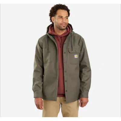 Carhartt TJ5022 MOS 2XL Rain Defender Relaxed Fit Heavyweight Hooded Shirt Jac