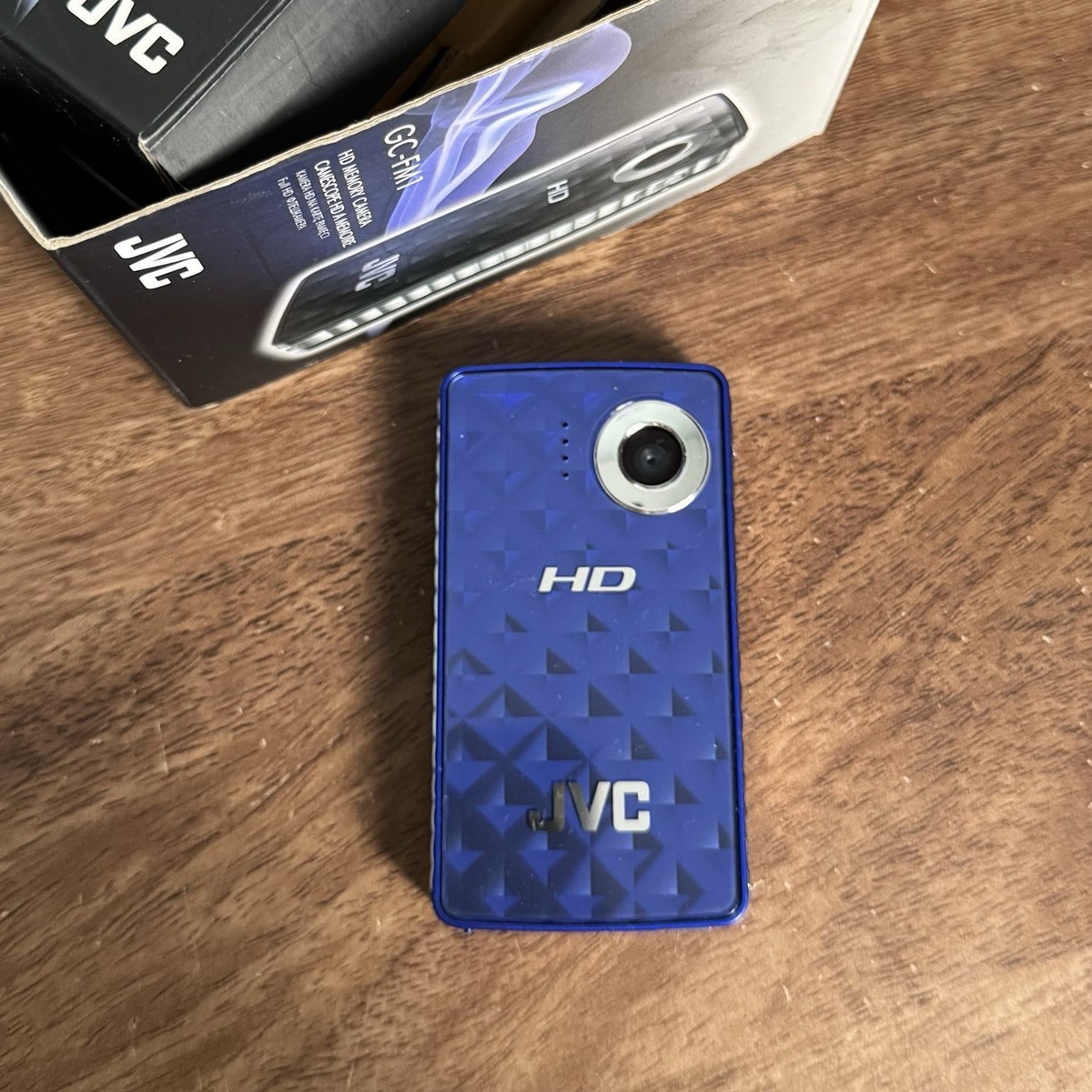 JVC GC-FM1 HD Memory Camera Blue 8.0 MP Preowned | eBay