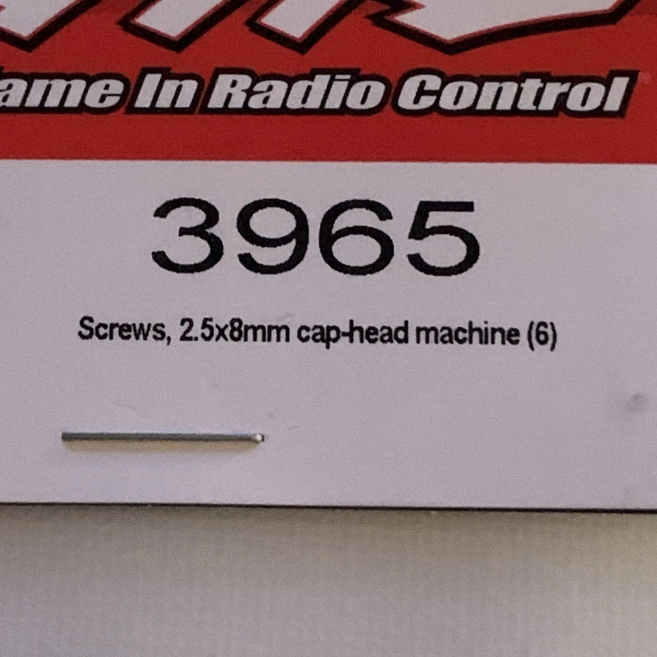 Traxxas Cap Head Screws 3965 NEW - Image 2 of 3